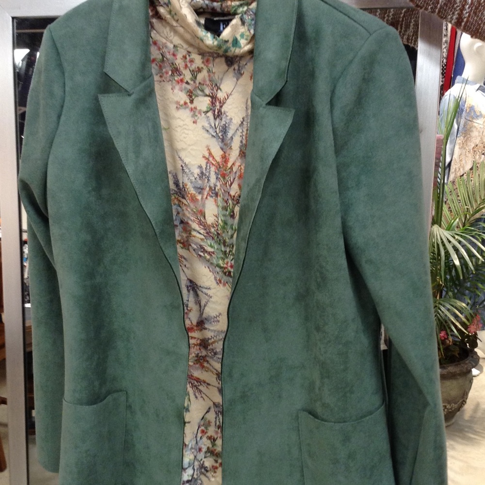 Moss ultra suede jacket